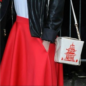 RARE 2014 KATE SPADE Hello Shanghai Chinese Takeout Bag